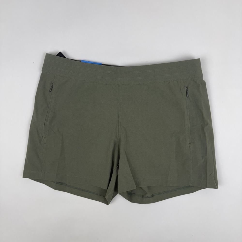 New Womens Kuhl Freeflex 4" Inseam Sage Green Hiking Shorts Size Medium NWT
